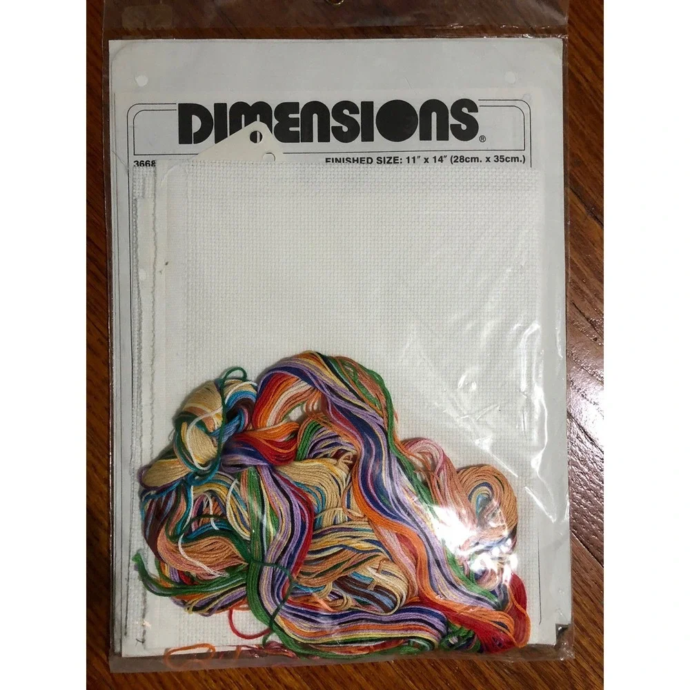 Dimensions Counted Cross‎ Stitch Counting Bears Vintage 1989 New